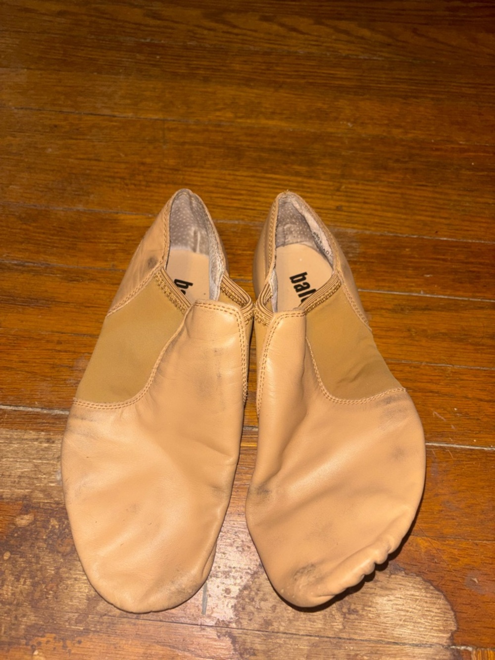 balera Tan Slip-On Dance Shoe